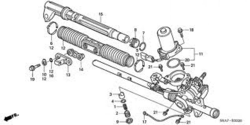 Civic Direksiyon motoru